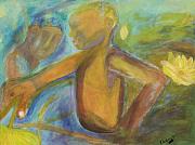 Cheryl Edwards - Ndebele Swim II